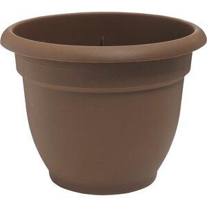 Bloem Plastic Self Watering Planter 10 In Chocolate 1 Each 20-56310CH