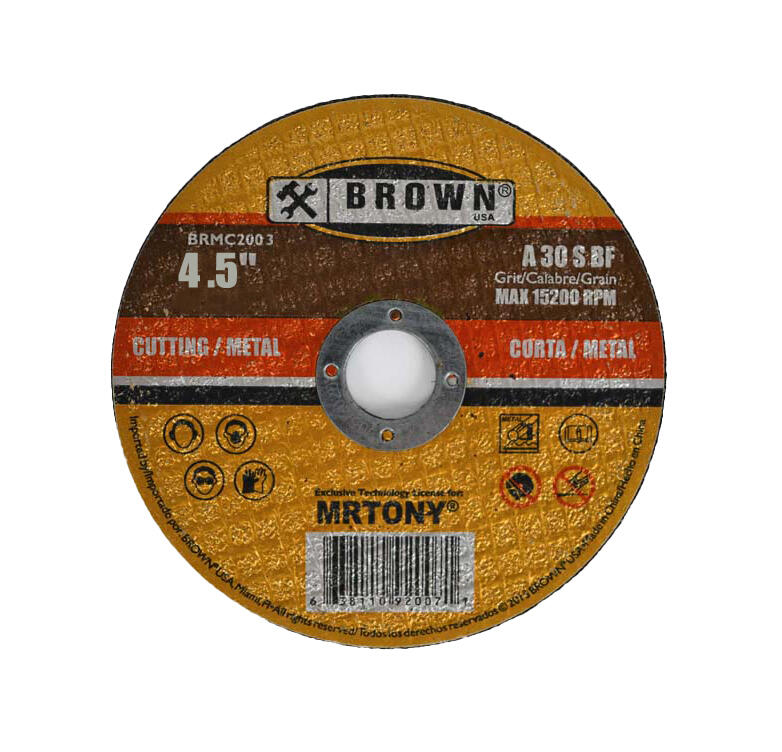  Brown USA Cutting Disc 4.5x1/8x5/8 Inch  1 Each BRMC2003