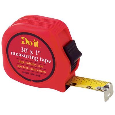  Do It Best  Power Tape Measure 30 Foot 1 Each 325333