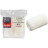  Best Look Woven Fabric Roller Cover  4x3/8 Inch  2 Pack DR434-4: $17.66