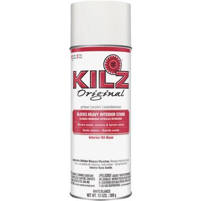 Kilz Original Primer Sealer Stainblocker Spray Paint 13oz White 1 Each 10004: $23.73