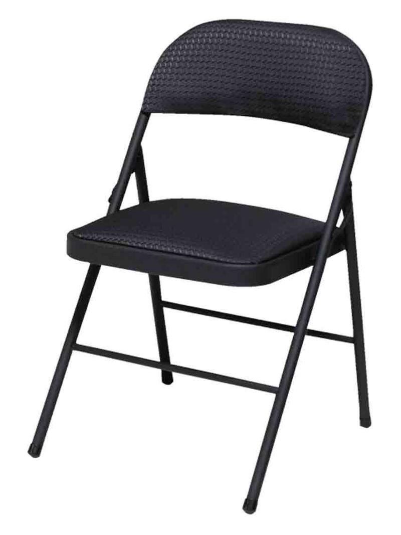  Folding Chair Black 1 Each 14-995-TMS4