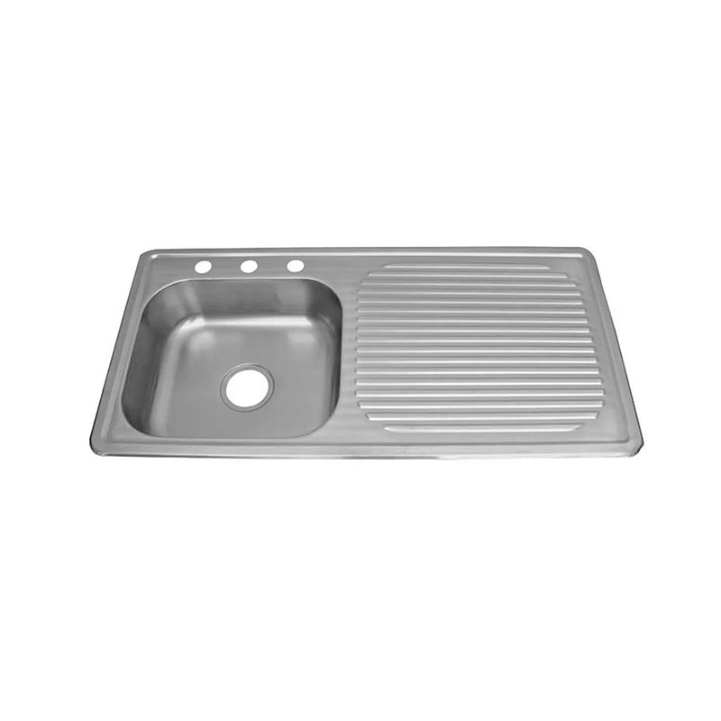 Brown USA Sink Stainless Steel 1000x500x60x0.6 Inch 1 Each BM10050L