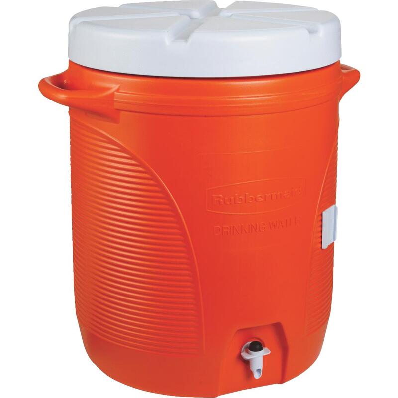 Rubbermaid Water Cooler 10 Gallon Orange 1 Each FG16100111