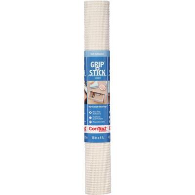  Con-Tact  Self-Adhesive Shelf Liner  18 Inch 4 Foot  White 1 Each 04F-18C52-06
