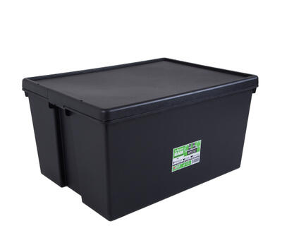 Wham Storage Container Heavy Duty 150l Black 1 Each 445220