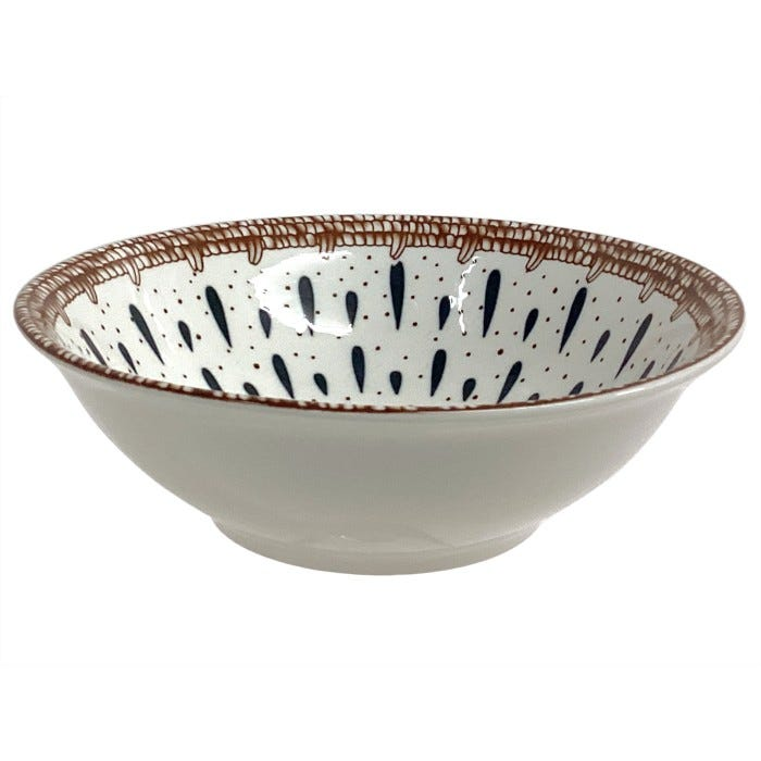 CERAMIC SALAD BOWL 8