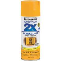 Rust-Oleum Painter's Touch Gloss Primer Spray Paint 12oz Marigold 1 Each 249862