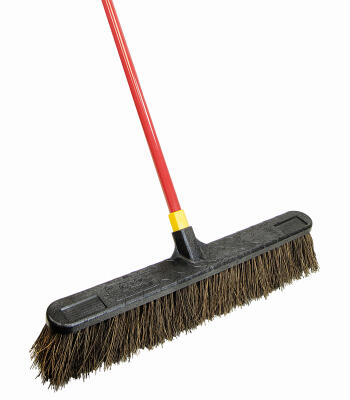 Quickie Stiff Sweep Push Broom 24 Inch 1 Each 536