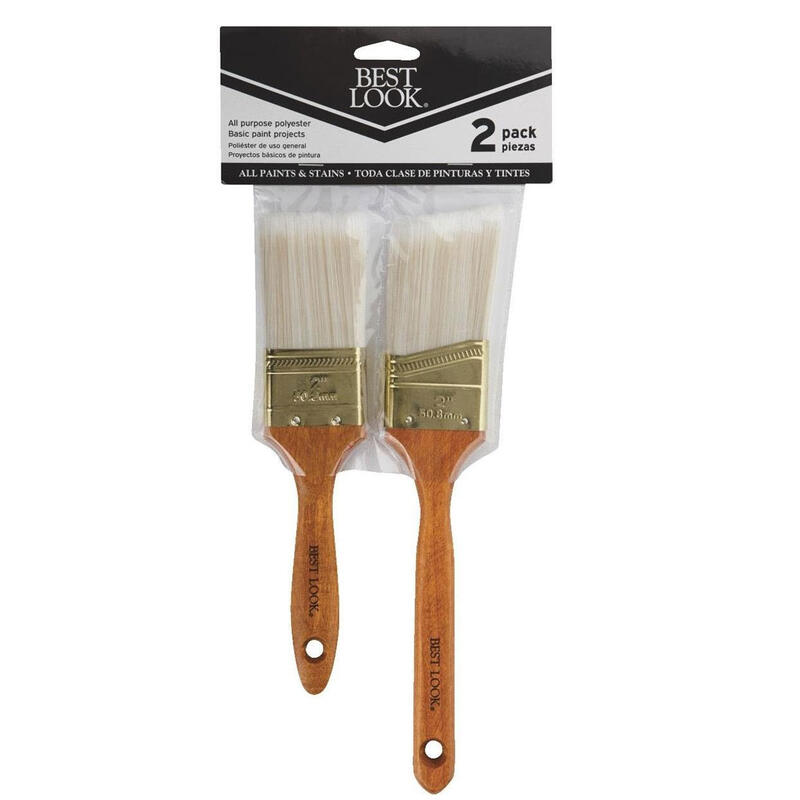  Best Look  General Purpose Paint Brush 2Pc  1 Set  771324