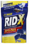Rid-X Dual Action Septic Treatment Pacs 3ct 1 Each 1920084249