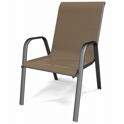 MOCHA FS STACK CHAIR