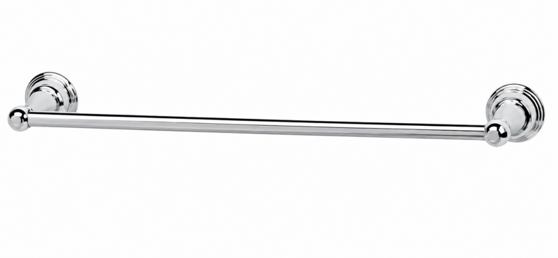  HomePointe Vintage Towel Bar 18 Inch  Chrome 1 Each 624132 624132HP