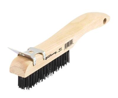  Forney  Wire Brush With Scraper 10-1/4 Inch  1 Each 70512