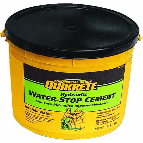  Quikrete Hydraulic Water Stop Cement  10 Lb  1 Each 112611