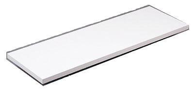 Knape & Vogt Melamine Shelf Board 12x48 Inch White 1 Each 1980WH 12X48