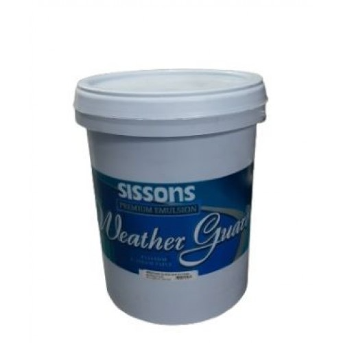 Sissons Weather Guard Pro Emulsion White 1 Gallon WGE55-1800