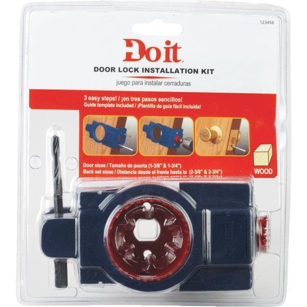  Do It Best Carbon Lock Installation Kit  1 Set 301721DB