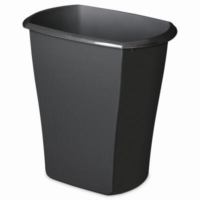 Sterilite Wastebasket 5.5 Gallon Black 1 Each 10529006