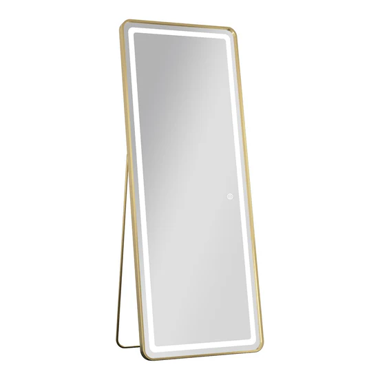 FULL BODY LED MIRROR GLD