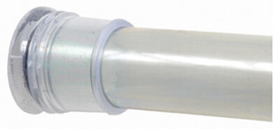  Zenith Tension Shower Rod 34.5-60 Inch  Chrome 1 Each 608S