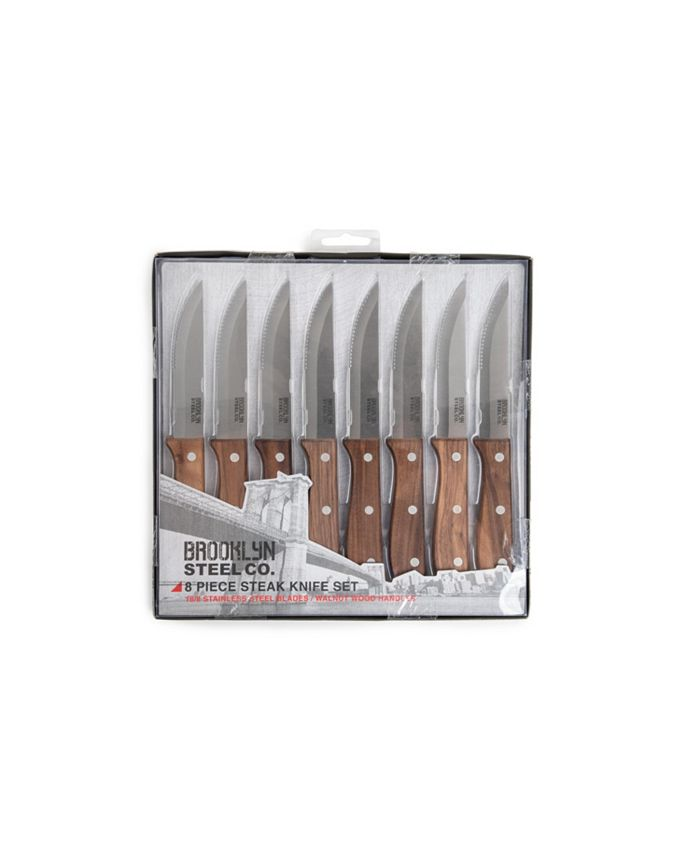 STEAK KNIFE SET 8PC JUMBO W/NU