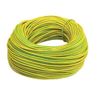  Cable Single Core 4mm Green Yellow 1 Yard: $2.89