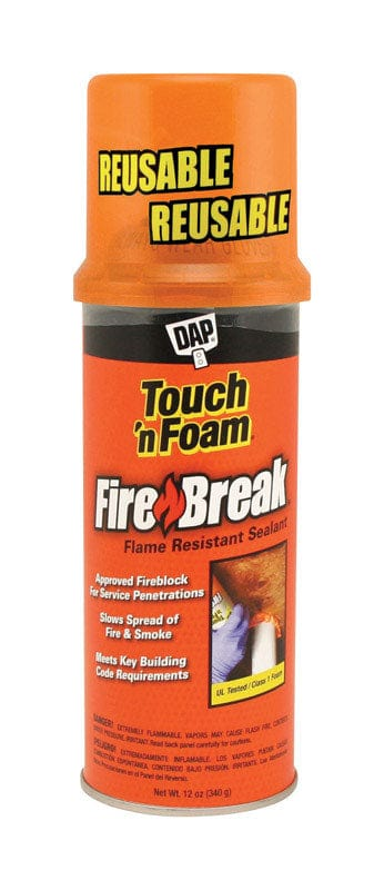  Touch 'N Foam  Flame Resistant Sealant 12 Ounce 1 Each 4004510024
