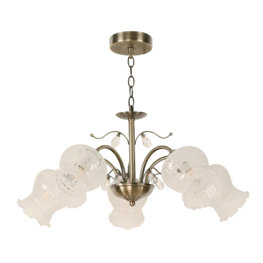 HANGING LAMP 5L E27 40W AB