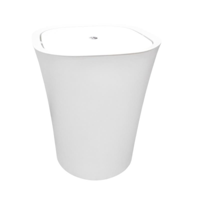 DUST BIN 8.5L WHITE