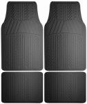  Armor All Rubber Mat 4 Piece Black  1 Each 78911