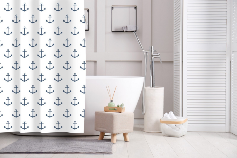 SHOWER CURTAIN ANCHOR PEVA