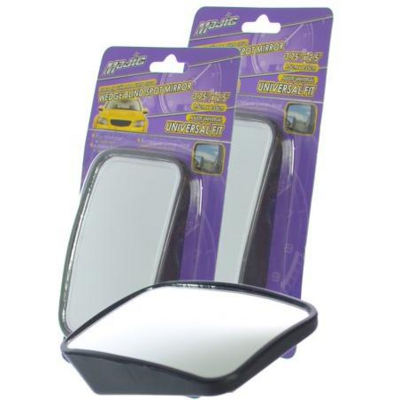  Majic  Wedge Blind Spot Mirror 3.75x2.5 Inch  1 Each 703