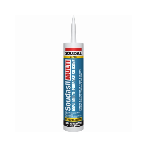 MULTI PUR SILICONE CAULK CLR