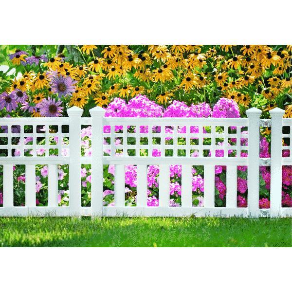  Sun Cast Decorative Border Fence 20-1/2x24 Inch  1 Each GVF24