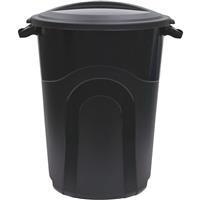 United Solutions Trash Can 20 Gallon Black 1 Each TI0042