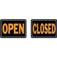  Hy-Ko Open And Close Reversible Sign  10x14 Inch  1 Each 820