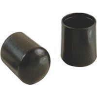  Do It Best  Vinyl Leg Hi-Tip 3/4 Inch  Black  1 Each 209457