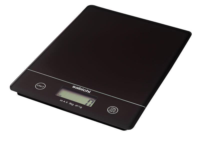 Sabichi Digital Kitchen Scale Black 1 Each 195289 | M&C Home Depot