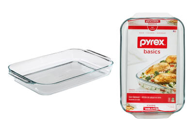  Pyrex Glass Oblong Baking Dish 4 Quart 1 Each 6001040: $67.46
