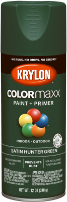 COLORMAXX SATIN HUNTER GRN SPR