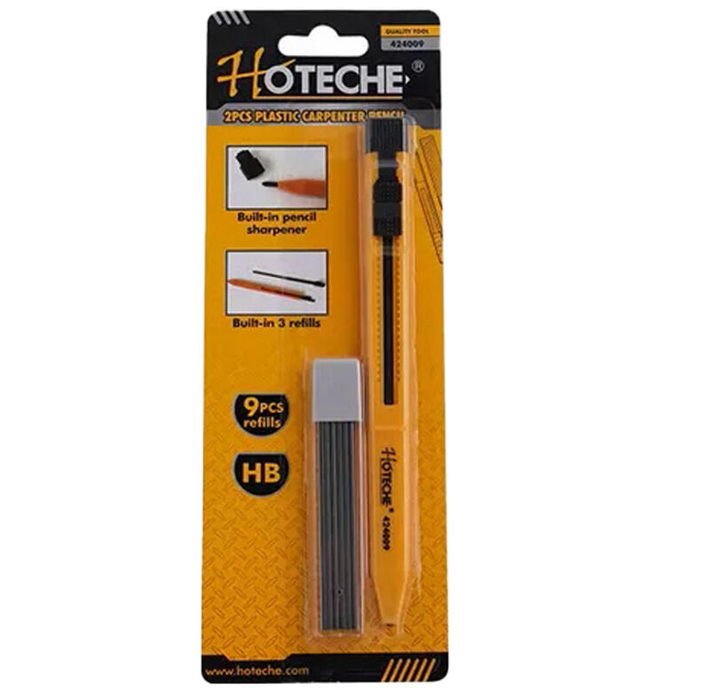 Hoteche Plastic Carpenter Pencil 2 Piece 1 Set 424009
