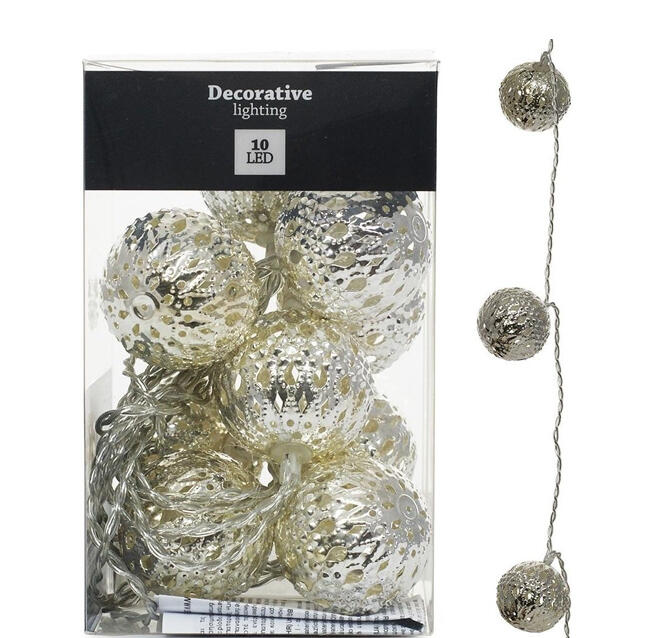  Christmas Ball String LED Light 1 Set AX5100180