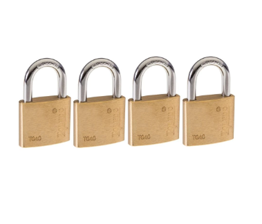  Toledo  Keyed Alike Padlock  40mm 1 Each TO40KA4