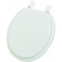  Home Impressions  Round Wood Toilet Seat  White 1 Each WMS-17-R1
