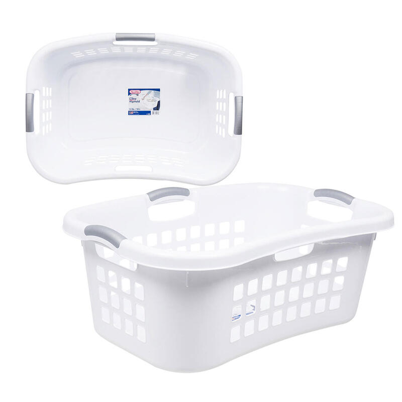 Sterilite Laundry Basket Ultra 19x19x14 Inch White 1 Each 764-12098006