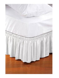 Kennedy Bed Ruffle Twin Full White 1 Each 1112: $31.83