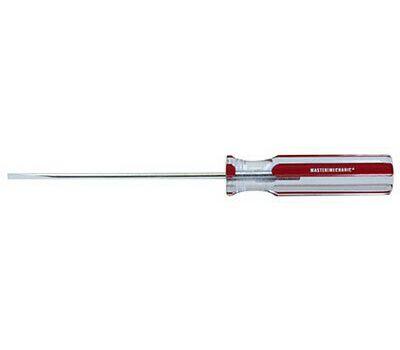 Master Mechanic Slotted Screwdriver 1/8x4 Inch 1 Each 103560 | M&C Home ...