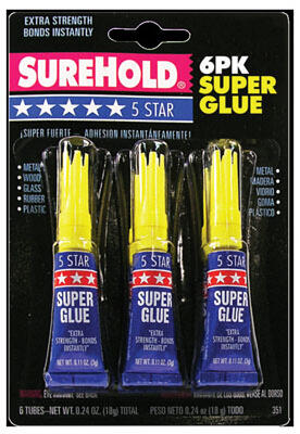  Surehold Super Glue  3g 6 Pack  SH350