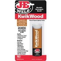 JB Weld Kwikwood Wood Repair Epoxy Putty Stick 1 Ounce 1 Each 8257